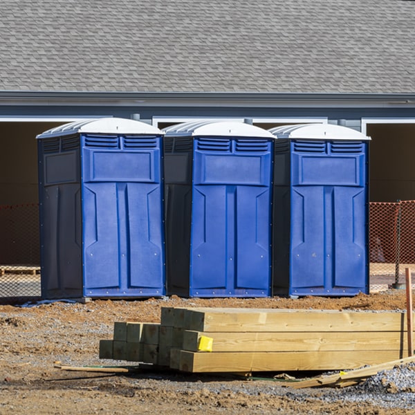 do you offer hand sanitizer dispensers inside the porta potties in Atchison KS